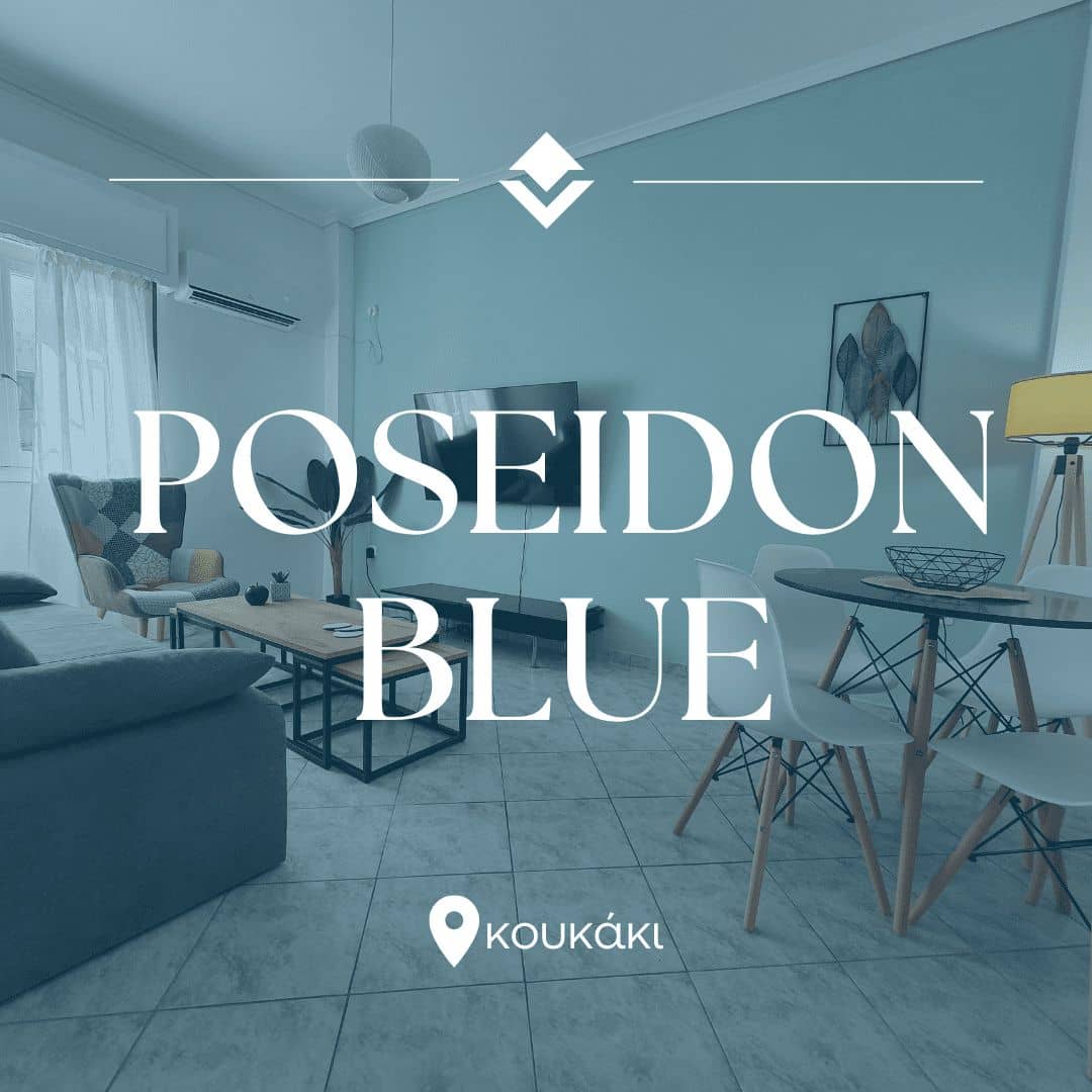 poseidon blue airbnb listing by vkgreece